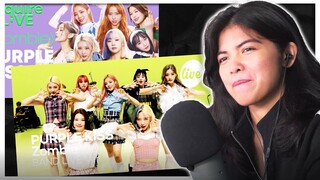 Purple Kiss “Zombie” Band LIVE Concert + Esquire Korea [reaction]