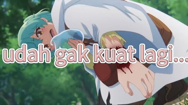 loli yang berjuang hidup sendirian,untung ada slime yang menemaninya