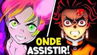 LANÇOU!! ONDE ASSISTIR a 3 TEMPORADA de DEMON SLAYER???