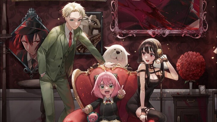 Anime spy x family lucu bnget ke luarga ini selalu kocak dan konyol🔥🤣( Lycris x AMV)#