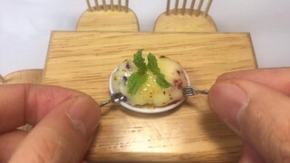 Sabayon Grilled Fruits Miniature, How To Make Sabayon Grilled Fruit,