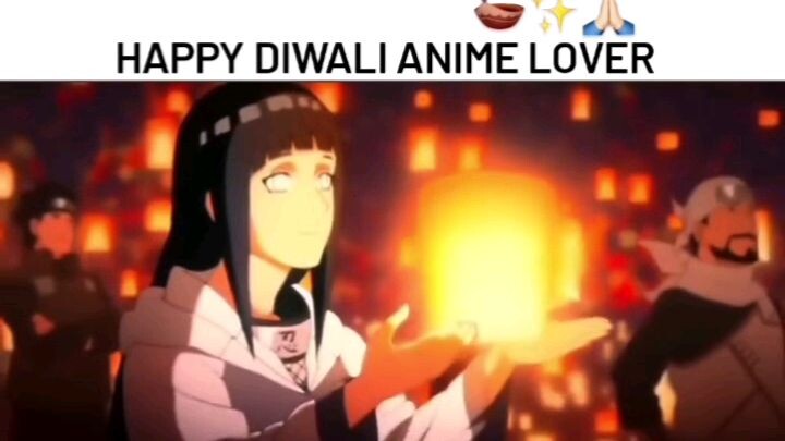 Happy diwali ( Anime Edition )