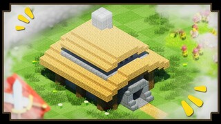 CARA MEMBUAT TOWN HALL - MINECRAFT INDONESIA