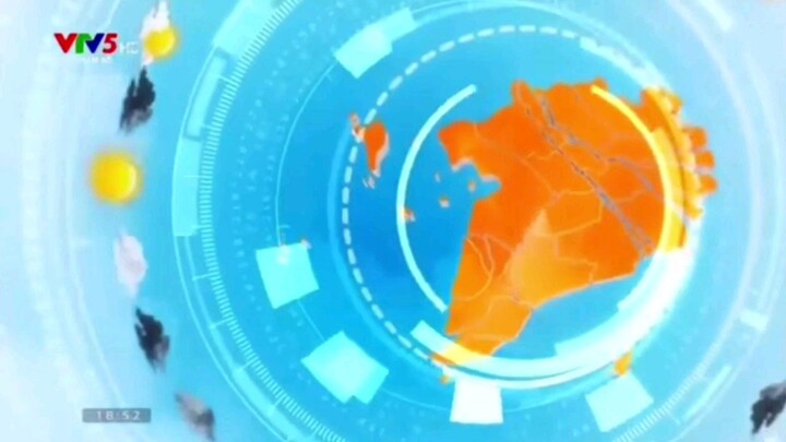 VTV5 Tây Nam Bộ - Hình hiệu Dự báo thời tiết (Thời sự 18h30, từ 2019 - 2/10/2022)