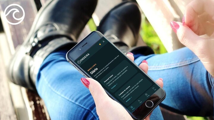 App Ondeira: Treino, Calorias, Água e Hábitos no Celular (Tour Completo em 2 Minutos)