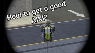 How to get a GOOD AIM at Arsenal?? ( ROBLOX ARSENAL AIM TUTORIAL )