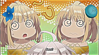 Si kembar pertama kali makan hotdog🤗