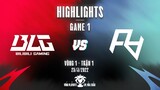 BLG vs RA | Highlights - Game 1 | Playoff Vòng 1 - Trận 1 | LPL Mùa Xuân 2022