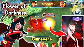 GUINEVERE FLOWER of DARKNESS SKIN is so BEAUTIFUL🖤MANIAC!🔥