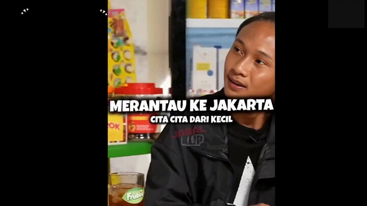 Merantau ke Jakarta cita cita fajar dari kecil???
