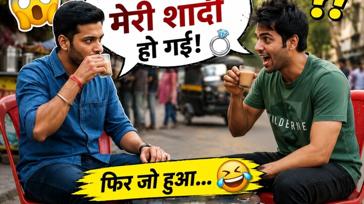 भाई बोला “मेरी शादी हो गई!” 😂💍 | Funny Comedy | Comedy Series
