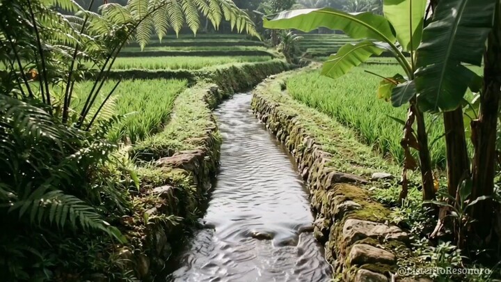 🌿 Ubud, Bali, 1995 | Peaceful Nature Sounds & Nostalgic ASMR