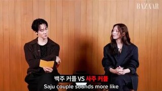 "SaJu Couple" 😍... Jadi guys, mereka sudah memilih nama couple-nya ketika dikasih pertanyaan soal i