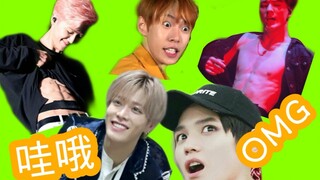 [NCT Go Tiao الحلقة 90] عندما سمع الإخوة أن أصدقاء طفولتهم أظهروا عضلات بطنهم، كانت ردود أفعالهم