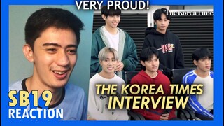PINOY REACTS to SB19 - The Korea Times Interview REACTION