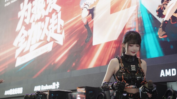 【Yaya gagako】AMD’s Thousand-Frame Dance | BW2026 AMD Stage New Group Dance – Super-Cute Graphics Car
