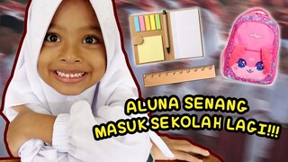 PERTAMAKALI ALUNA SEKOLAH DI TAHUN BARU!! PUNYA TEMAN BARU DI SEKOLAH!!