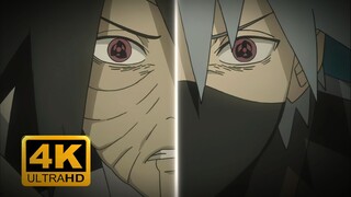 【𝟒𝐊𝟔𝟎𝐅𝐏𝐒】The Kamui appears! Obito's Mangekyō awakening battle! Cut out the unnecessary dialogues, fu