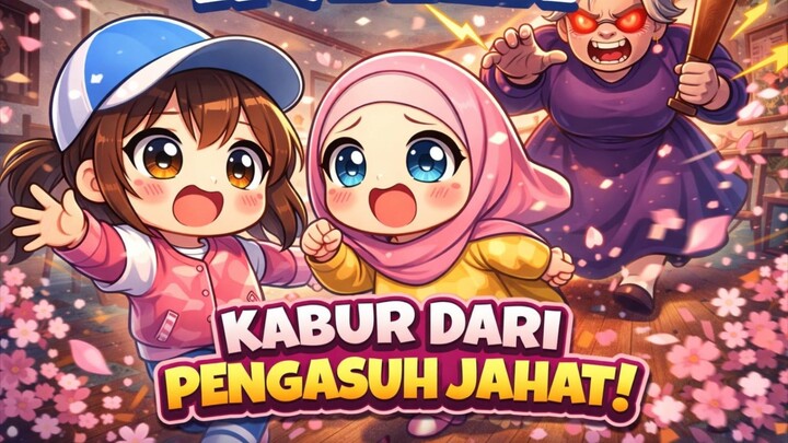 Sakuya Roblox Kabur dari pengasuh jahat