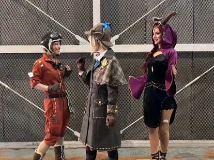 Danced 6 the party backstage at IJL