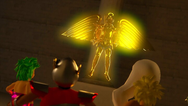 Homemade animation, Saint Seiya, Sagittarius is a caring person