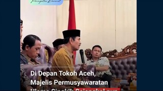 Ulama Bergerak, Rakyat Bergerak. Empat pulau sengketa — Pulau Panjang, Lipan, Mangkir Gadang & Mangk