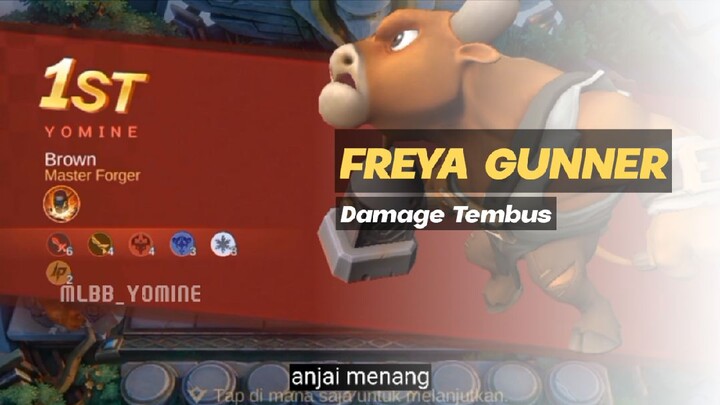 Kombo Freya Gunner B3 Gg Asli (Magic Chess)