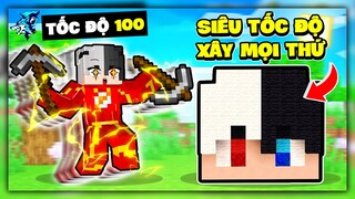 Siro Thử Thách Xây Siêu Tốc Độ Trong Minecraft và Cái Kết đụng độ Trùm Speed Build