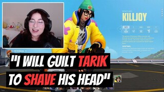 Kyedae Forcing Tarik, TenZ and daphh to shave their head with Guilt