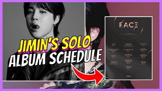 BTS Jimin FACE Promotion Schedule For Upcoming 1st Solo Album