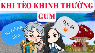 GUM XÂY CĂN HẦM BÍ MẬT SIÊU VIP KHI BỊ TÈO KHINH THƯỜNG | MINECRAFT