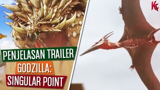 Para Legenda Kaiju Bangkit Kembali! | Penjelasan Teaser Trailer GODZILLA: SINGULAR POINT
