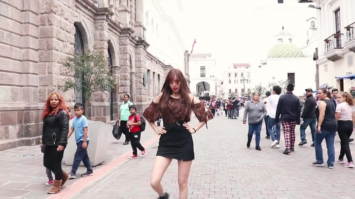 สาวเอกวาดอร์เต้นคัฟเวอร์ (G)I-DLE - Senorita โดย Mari G