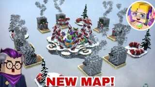 NEW MAP!😱 CHRISTMAS MAP IN BEDWARS🎅Blockman Go