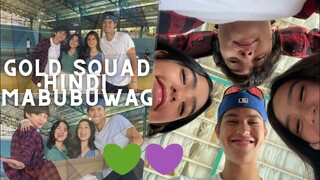 THE GOLD SQUAD NAGKA-AYOS NA (No bad blood between them) • KyCine Fandom Updates