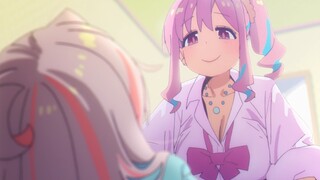 "Mahiro-chan was caught by a hot girl~♥"