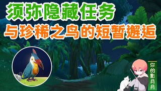 【原神】与珍稀之鸟的短暂邂逅/隐藏任务/原神3.0须弥/须弥世界任务