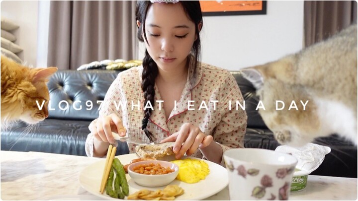 【欧阳娜娜VLOG】欧阳娜娜VLOG97 WHAT I EAT IN A DAY