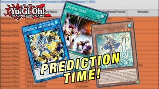 YU-GI-OH! BANLIST PREDICTION AUGUST 2022! THESE CARDS HAVE TO GO!