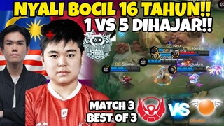 BUSET BOCIL 16 TAHUN MAINNYA BEGINI?? Ini orang ajaib Bgt sih 1 vs 5 Di Gas sama dia!! Match 3