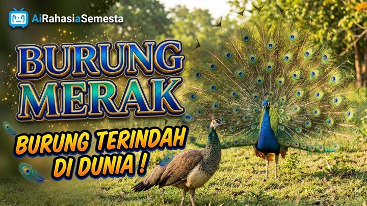 Salah Satu Burung Yang Terkenal Dengan Ke Indahan Nya! Inilah Dia Sang Merak!