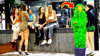 Bushman prank: 🤣 funny screams reactions compilation  #viral