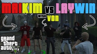MAIKIM VS LAYWIN (NAGKAPATAYAN KAMI!) | GTA 5 RP