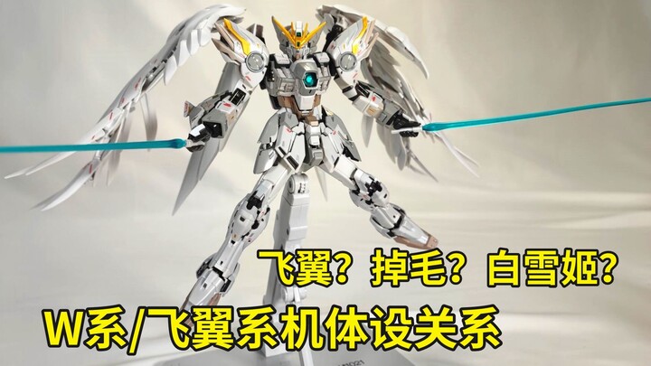 飞翼？掉毛？白雪姬？傻傻分不清 理顺W系高达机体关系 & FIX白雪姬测评