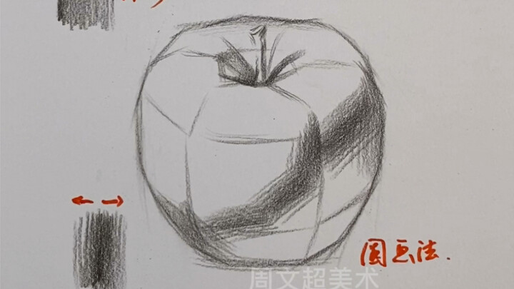 【Phác thảo tĩnh vật】Có phải đường giao giới giữa sáng tối vẽ quá cứng không