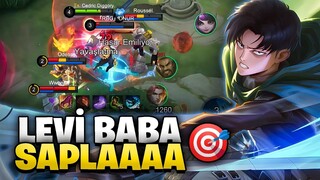 🎯 LEVİ BABA SAPLAAA! - Mobile Legends
