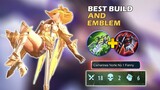 CORE FANNY GOD MODE IN THIS BUILD!! PLEASE TRY!! BEST BUILD AND EMBLEM 2021