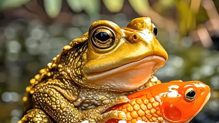 A little girl, moved by compassion, released a tiny frog. Unexpectedly, the frog repaid her kindness