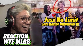 JESS NO LIMIT JADI HANZO ?!?! REACTION MLBB