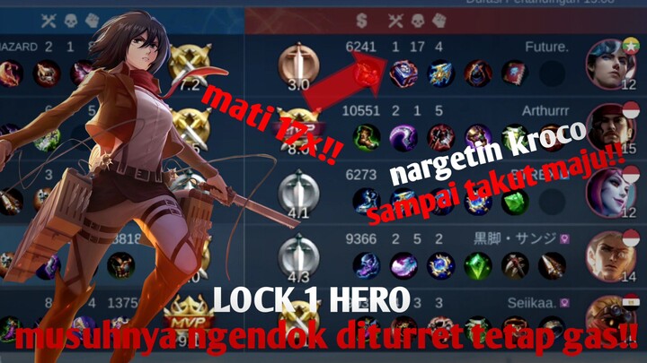 lock kroco satu ini sampai diam dibase!! - Mobile Legends